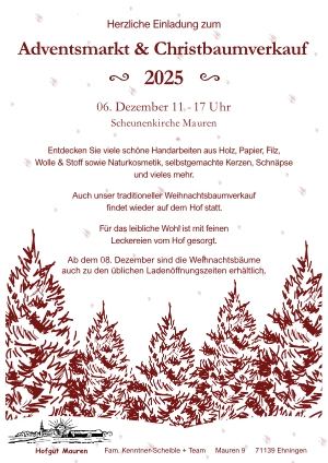 einladung zum Adventsmarkt